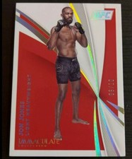  2021 Panini Immaculate UFC Gold Holo Jon Jones /10. ONLY 10 ON THE PLANET. !!!