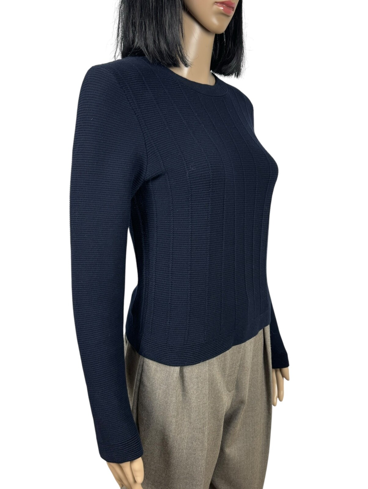 Sandro Structured Cotton Pullover size 2 - image 3