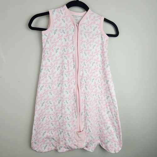 Paquete de 2 sacos de dormir rosa verde talla M 6-12 m Halo / Burt's Bees - Imagen 2 de 14