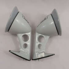 Universal Fit Racing Mirrors New Jdm Style Gray Fender Mount Side Mirrors Pair Universal Fit Racing Mirrors New Jdm Style Gray Fender Mount Side Mirrors Pair