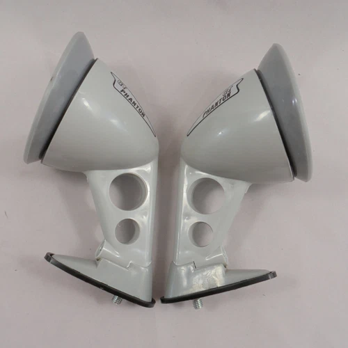 UNIVERSAL FIT Racing Mirrors NEW JDM Style Gray Fender Mount Side Mirrors PAIR
