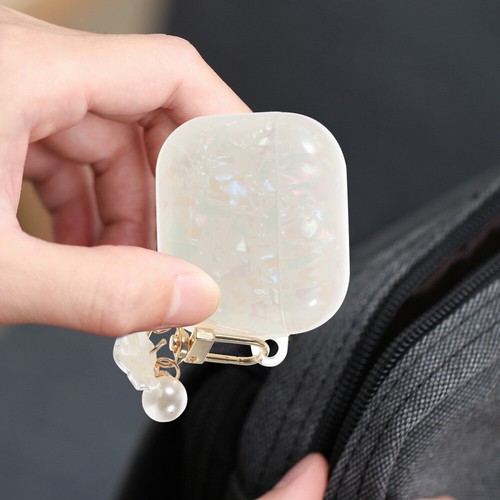 Shell Pattern Protective Cover Earphone Decorative Case Wireless - 第 2/12 張圖片