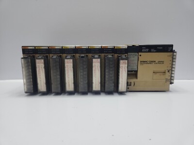 OMRON SYSMAC C200H-CPU03 MP831 OD212 ID212 PROGRAMMIERBARE STEUERUNG CPU RACK