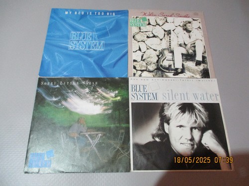 7" Single Vinyl Sammlung 4x Blue System