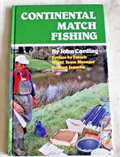 Continental Match Fishing Book John Carding Preface Fortune Jaquelin 0907948022