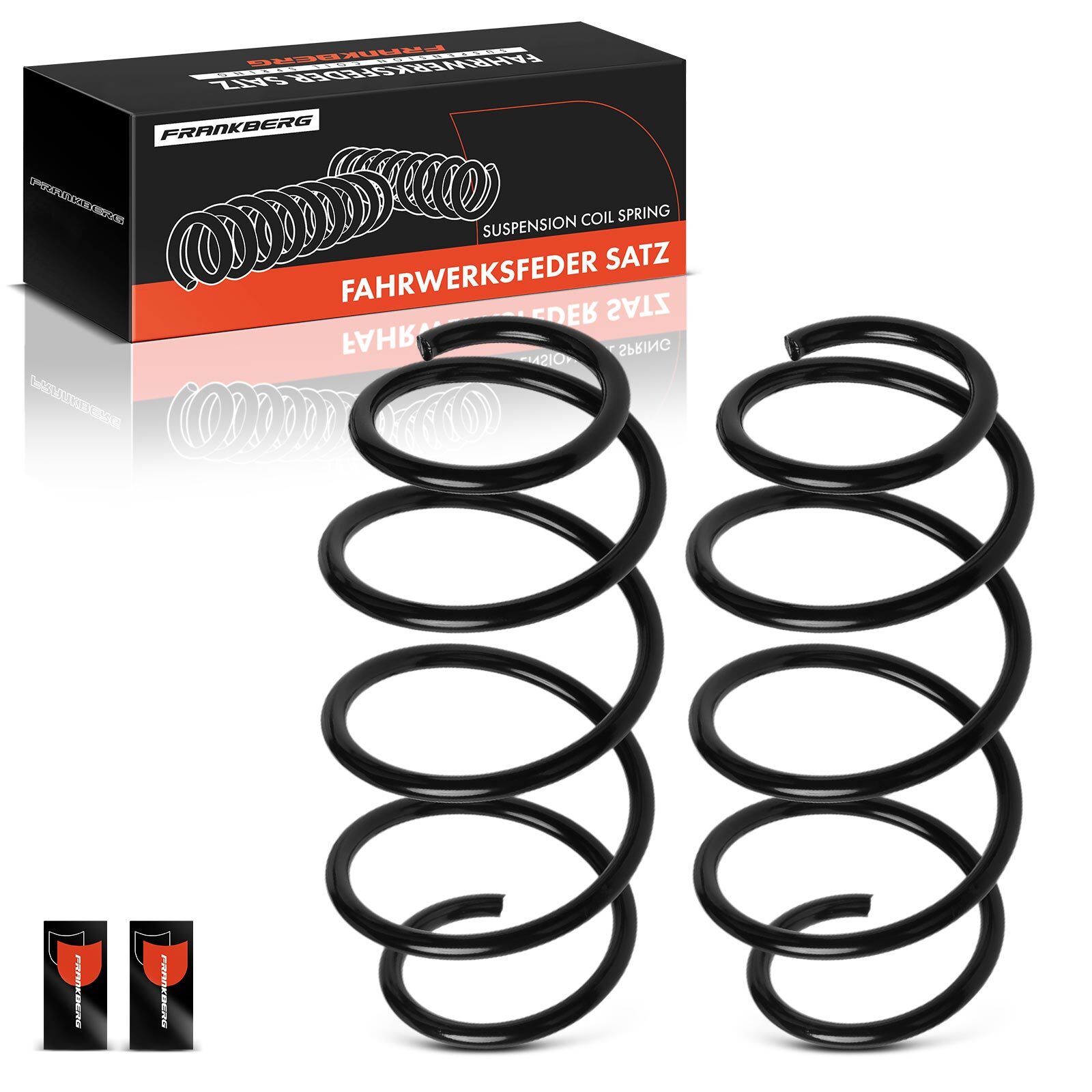 FRANKBERG 2x Coil Spring Set for Toyota Yaris Vitz P13 2010-2020 Front RA3537