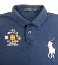 Polo Ralph Lauren Yacht Club Intl. Tour 1967 5th Division Large Polo Custom Fit