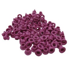 100PCS THREAD GUIDE EYELET (PURPLE) FIT FOR Tajima Barudan Embroidery Machines