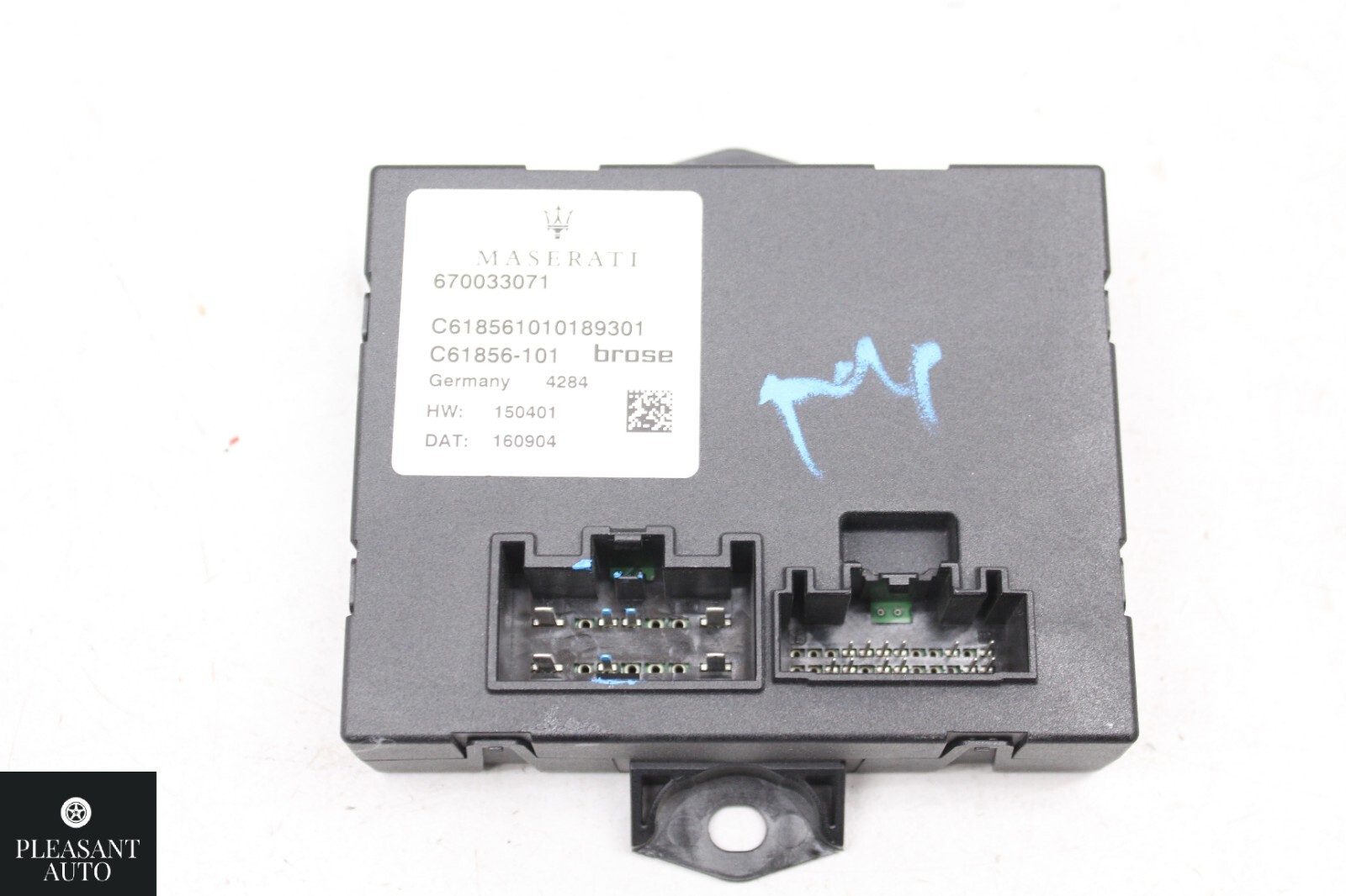 2014 - 2024 MASERATI QUATTROPORTE TRUNK DECK LID CONTROL MODULE OEM 670033071