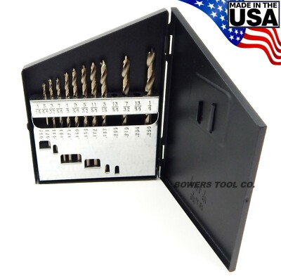 Norseman 19mm Metric Silver & Deming Drill Bit HI-Moly M7 S&D Made In - Foto 9