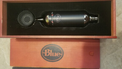 Blue Spark SL Studio Condenser Mic Microphone (BLACKOUT) with brand new switches