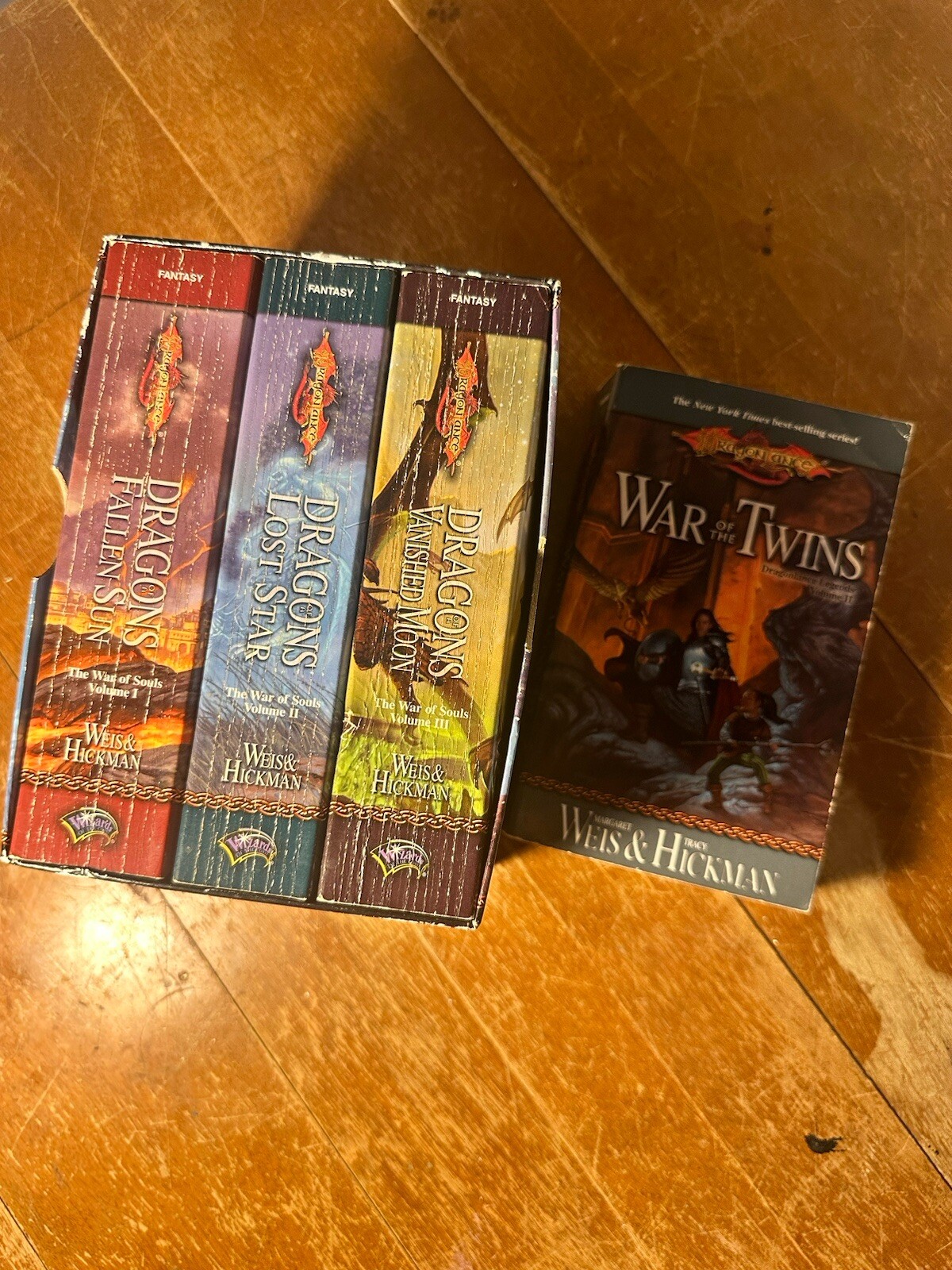The War of Souls Series Gift Set by Tracy Hickman and Margaret Weis 2003 PB