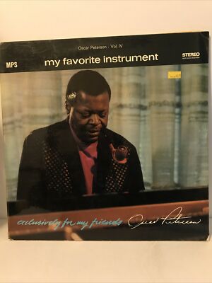 Oscar Peterson My Favorite Instrument German Import MPS 15 181 ST  MINT