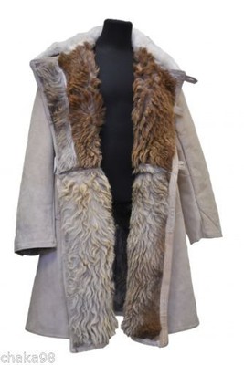 Soviet Army Original Winter Fur Coat 
