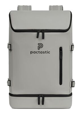Pactastic Urban Collection Zipper Backpack 50 cm Rucksack Tagesrucksack Grey Neu
