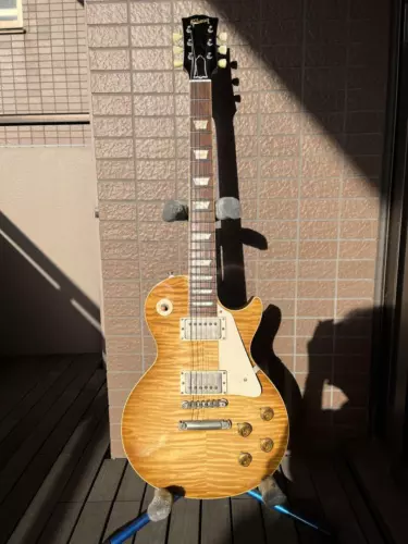 Electric Guitar Gibson Les Paul Historic Collection 2007 MOD Flame Top SN 971582