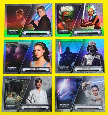 2016 Topps Star Wars Evolution Base Cards 1-100 You Pick Your Cards