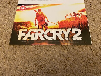 VBK5 WERBUNG 5X22 FARCRY 2 XBOX 360 & PLAYSTATION 3 SPIEL