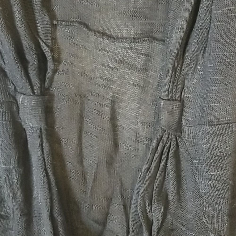 Mossimo Open Front Basic Black Sweater - image 3