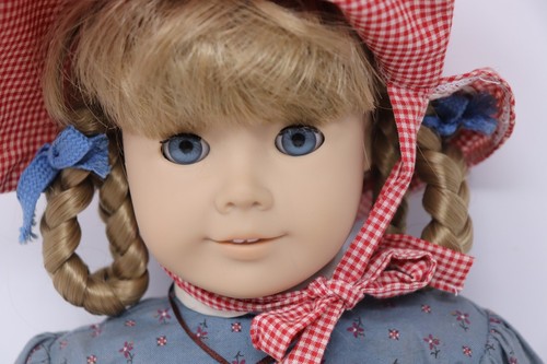 1986 Pleasant Company American Girl 18" Doll KIRSTEN Tan Vintage Meet Dress - Picture 4 of 24