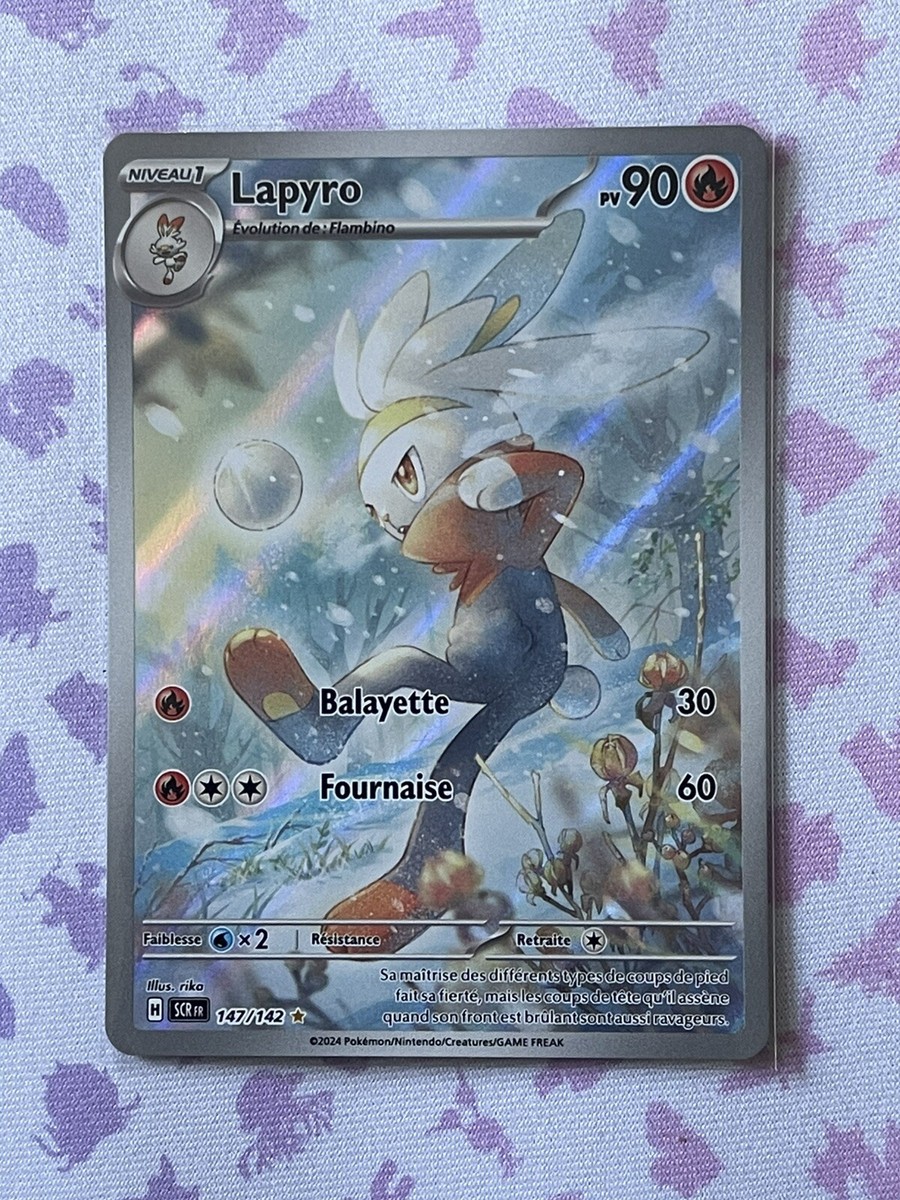 Lapyro (SCR 027) *REVERSE* - 027/142 - Couronne Stellaire - Pokémon
