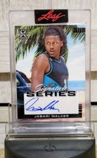 2022-23 Leaf Signature TRUE 1/1 Jabari Walker RC AUTO Blazers Sealed 