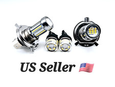 4 Premier 12V Hi/Lo LED headlight bulbs for Kubota L Series: L3560, L4060, L4760