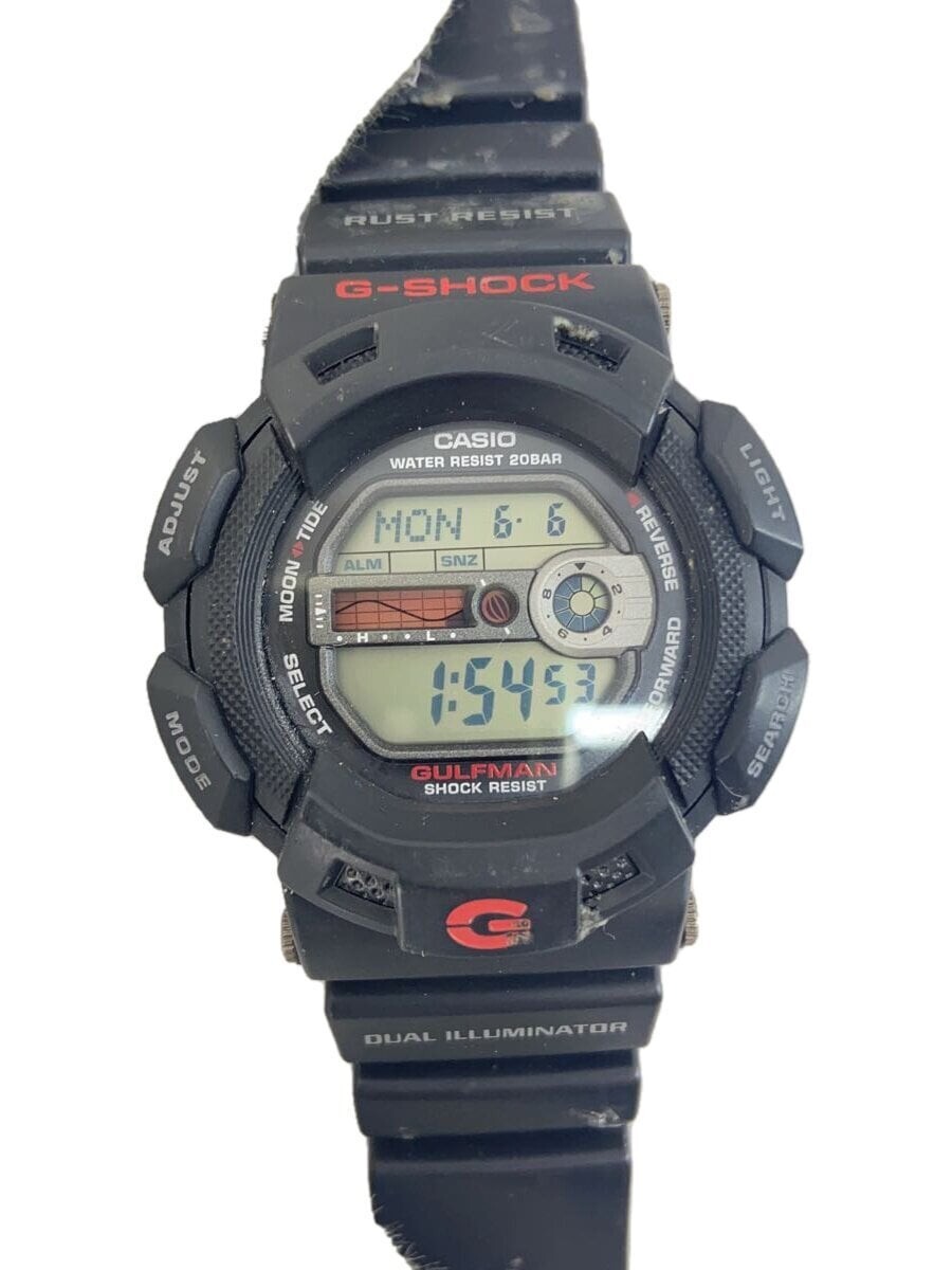 時計 CASIO G-SHOCK GULFMAN G-9100-1JF G-9100-1JFサポートページ | CASIO