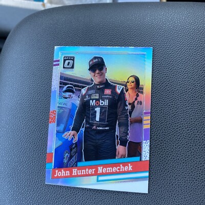 2024 Donruss OPTIC Racing Nascar RETRO Holo Card JOHN HUNTER NEMECHEK 158