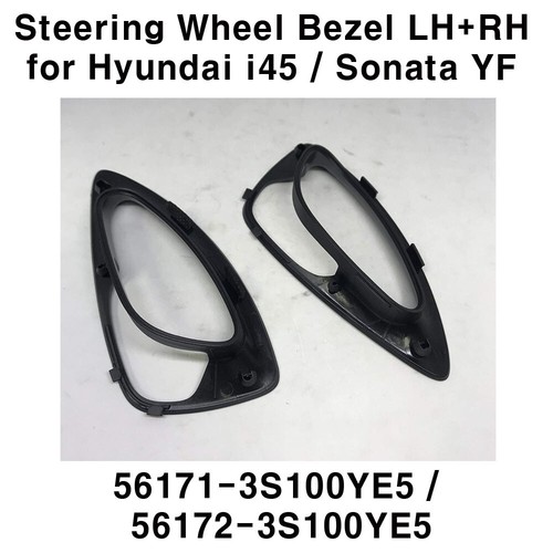 New OEM Steering Wheel Ornament LH+RH for Hyundai i45 Sonata YF 2011-2013 - Picture 3 of 3