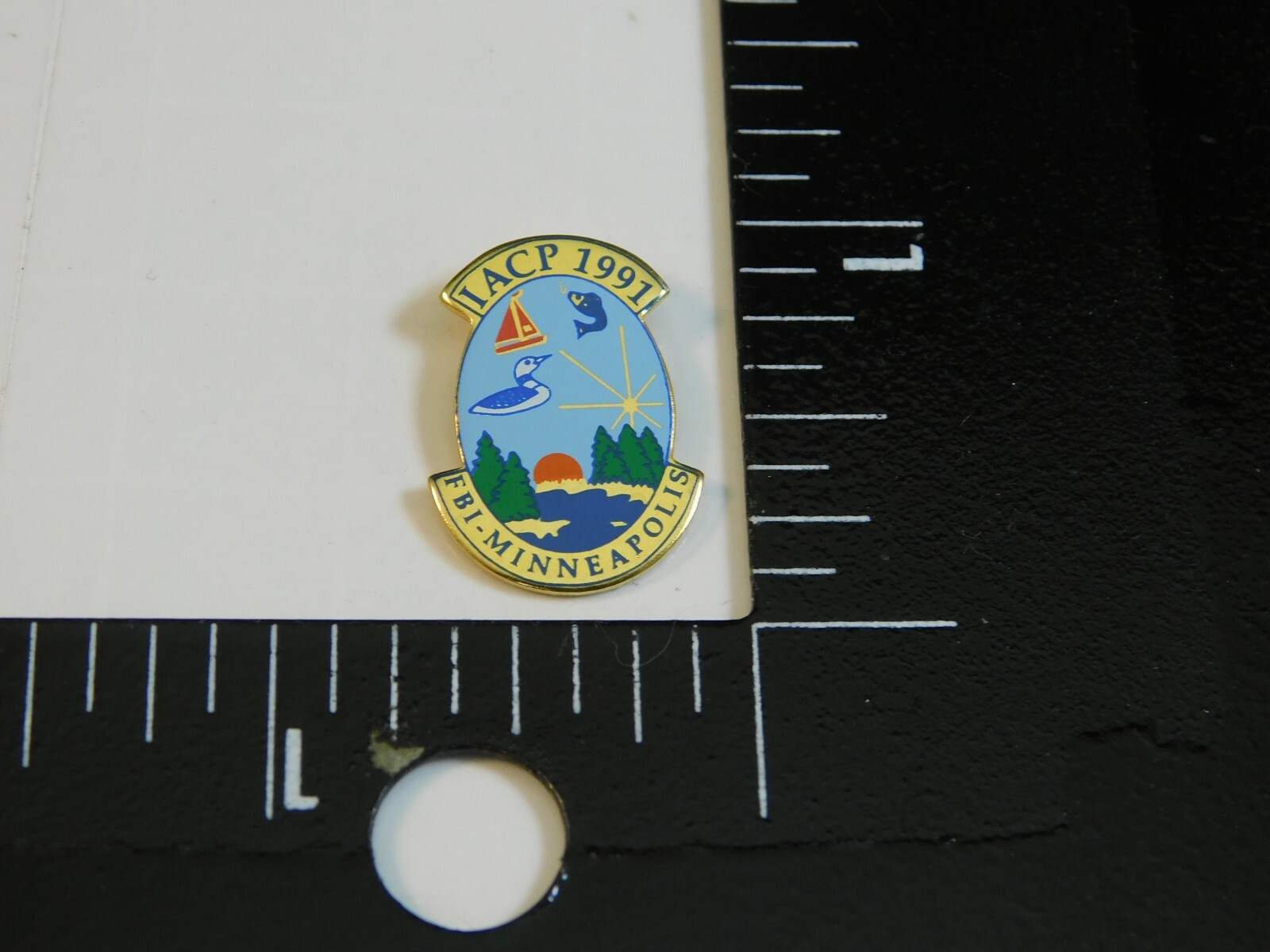 FBI FEDERAL BUREAU OF INVESTIGATION MINNEAPOLIS IACP PIN | eBay