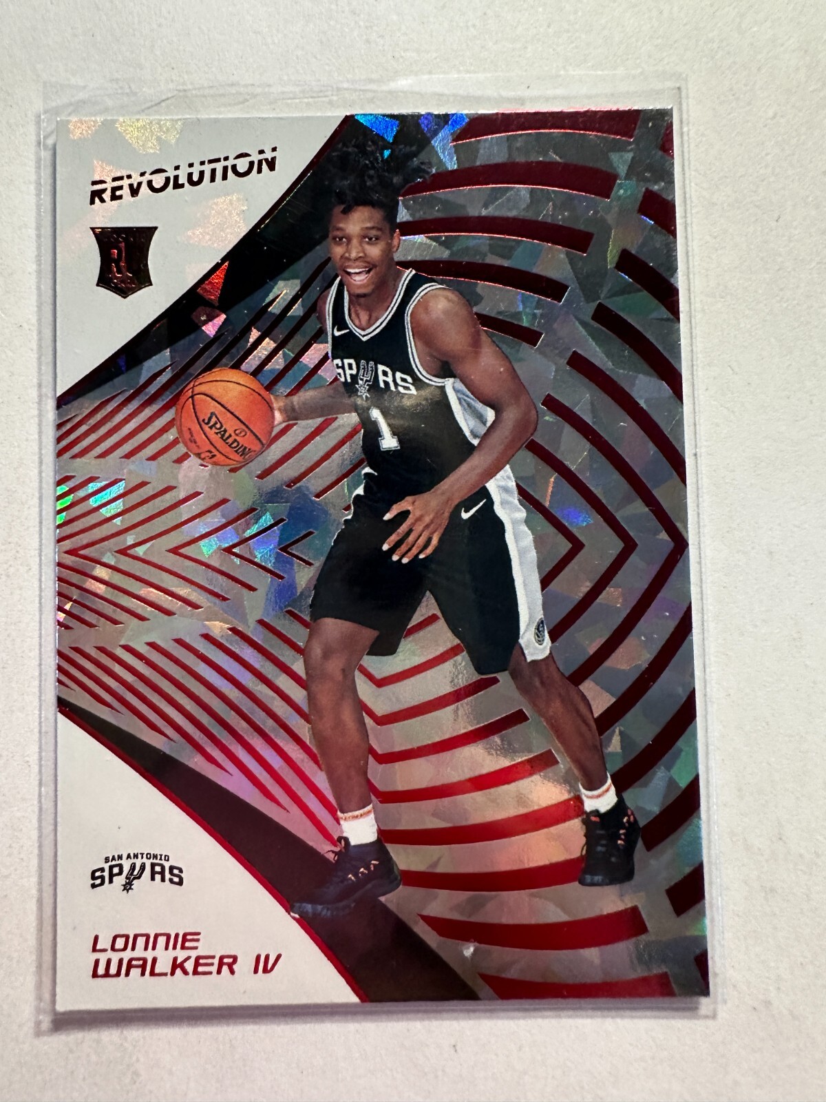 K36,576 - 2018-19 Panini Revolution Chinese New Year #125 Lonnie Walker IV