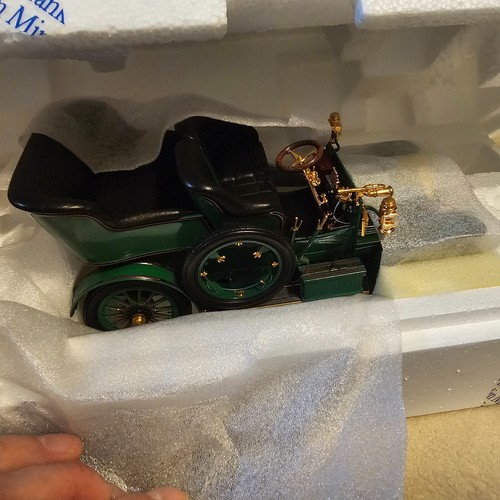 MIB Franklin Mint Precision Car Model 1905 Rolls Royce Antique Automobile Displa - Picture 4 of 9