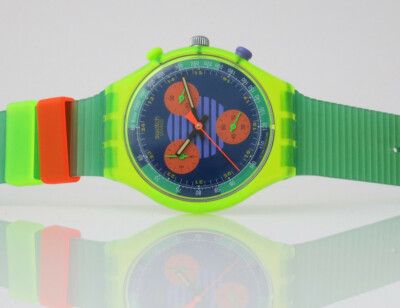 NEO WAVE - SWATCH CHRONO- SCJ100 - new, full working, original pictures