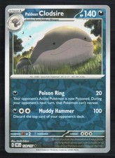 Pokemon Paldean Clodsire Obsidian Flames 128/197 Reverse Holo NM