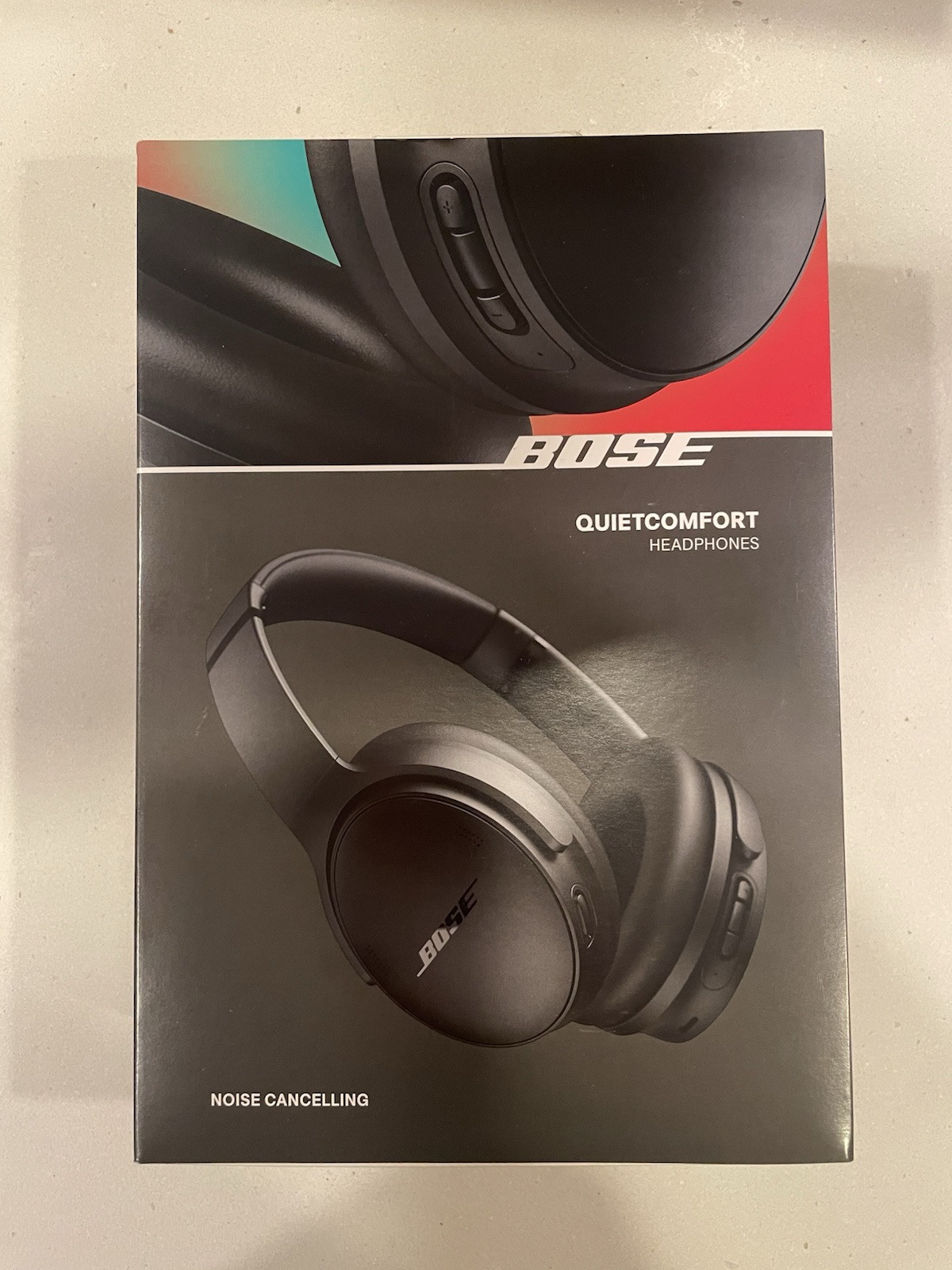 Bose QuietComfort Headphones Black - New Factosy Sealed-image