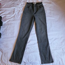Abercrombie  Fitch The 90  s Straight Leg Ultra High Rise Size 24/00 Denim Jeans