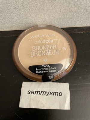 Wet N Wild Coloricon Bronzer 743A Reserve Your Cabana .46oz  Discontinued
