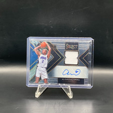 Al-Farouq Aminu  #XF-AFA 2019-20 Panini Select X-Factor Signatures 048 /199 Auto