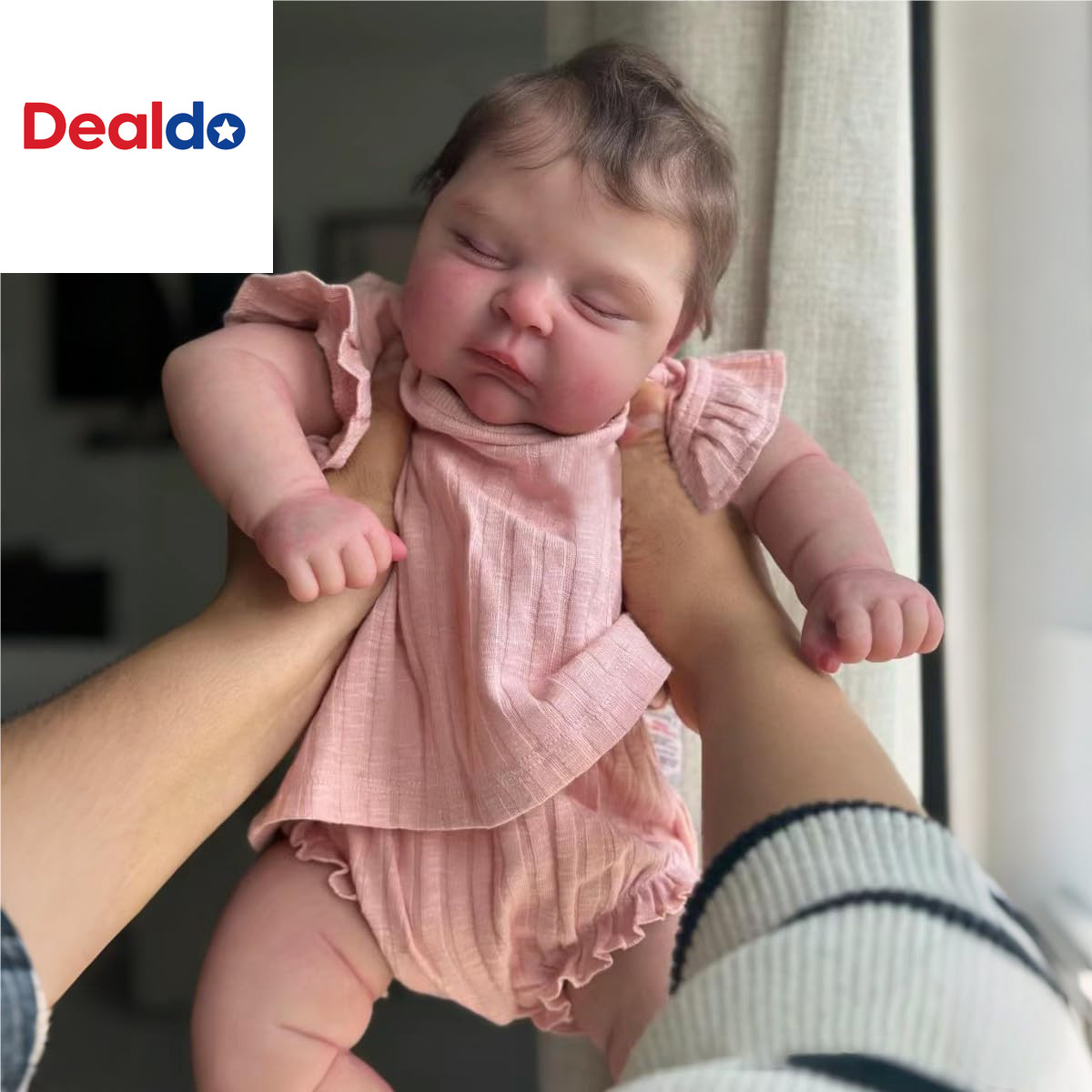 Lovely Real Look Reborn Baby Doll Girl 20Inch 50Cm Silicone 