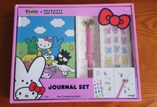 Peeps x Hello Kitty and Friends Journal Set with stickers New Sealed