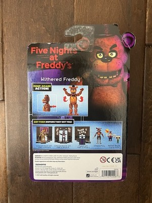 Jazwares Five Nights at Freddys FNAF Withered Freddy 5in Boxed