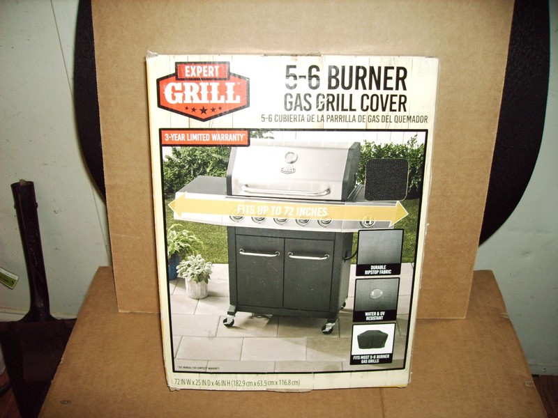 Expert Grill Heavy Duty 5 6 Burner Gas Grill Cover 72 W X 25 D X 46 H Inches