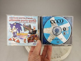 Sega Dreamcast Game Lot - Ecco the Dolphin Daytona USA Tomb Raider Shenmue