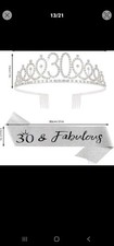 30th Birthday Tiara+ Sash