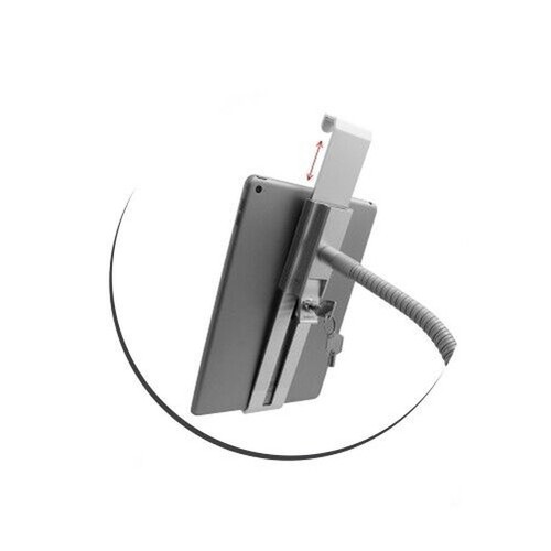 Swan-Neck Wall Bracket Mount Showroom Lockable for Tablet PC (7 " -10 ") - Zdjęcie 2 z 6