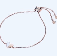 DKNY Rose Gold Slider Bracelet Brand New Ladies Designer Bracelet Special