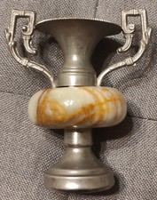 PICCOLO VASO DECORATIVO IN ONICE - ANFORA VINTAGE DA COLLEZIONE