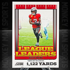 2025 Score Football - Bucky Irving - LEAGUE LEADERS #14 BUCCANEERS MINT