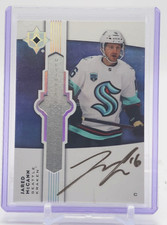 2021-22 UPPER DECK ULTIMATE COLLECTION HOCKEY GOLD INK AUTO SEATTLE JARED MCCANN